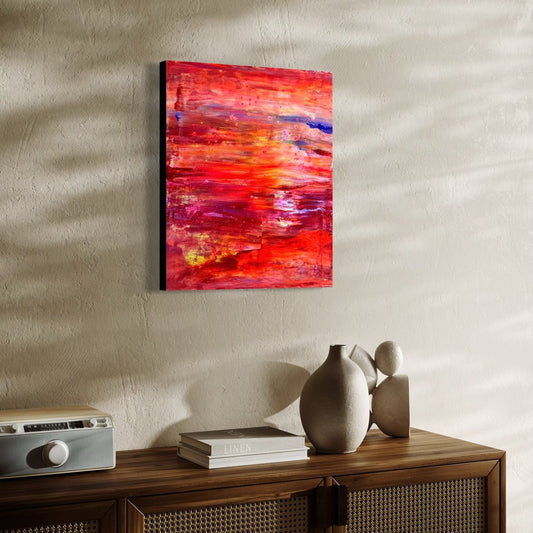 Abstraktes Gemälde kaufen - Adrenalin Flash 60x50 cm - gemaelde - kaufen - sabine - runge - muenchen