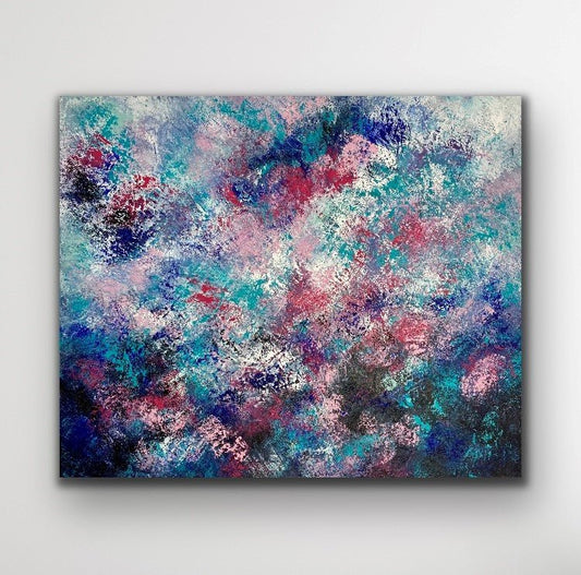 Gemälde kaufen | Cherry Blossom 120x100 cm-gemaelde-kaufen-sabine-runge-muenchen