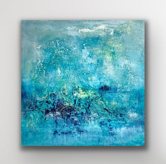 Gemälde kaufen | Ocean of Clouds 60x60 cm-gemaelde-kaufen-sabine-runge-muenchen