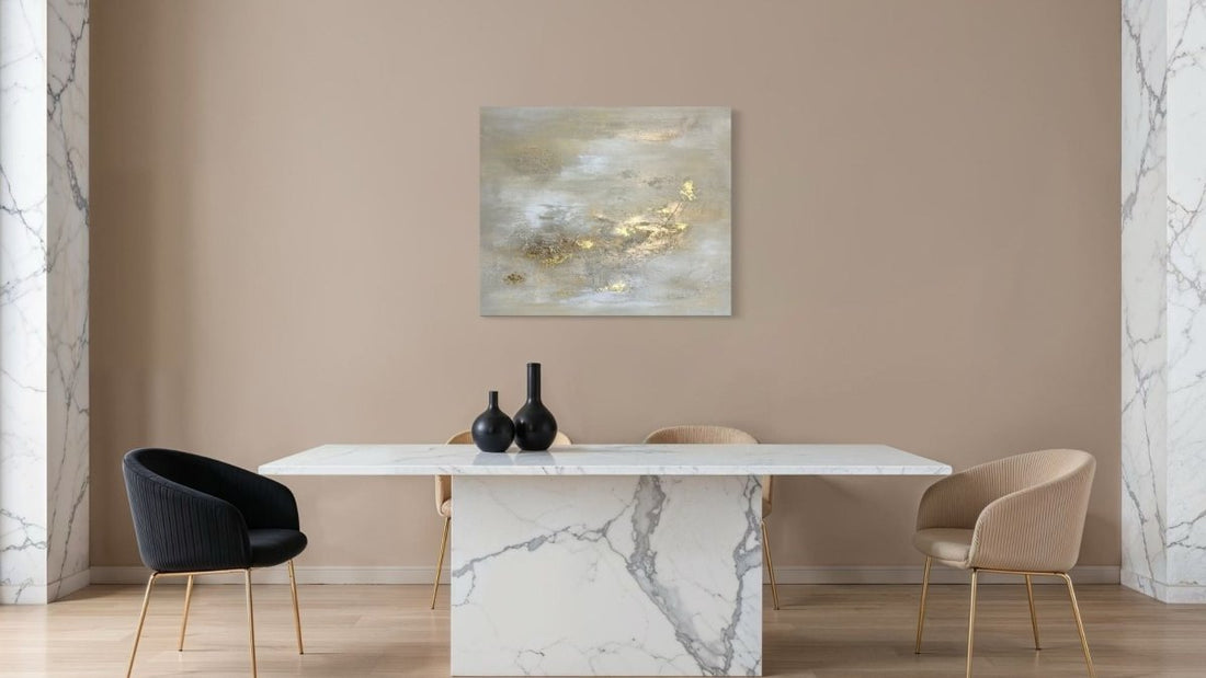 Abstrakte Kunst für exklusive Interieurs – Originalgemälde als Statement - Sabine Runge Painting