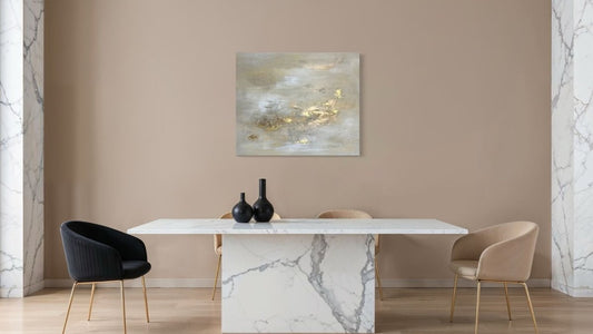 Abstrakte Kunst für exklusive Interieurs – Originalgemälde als Statement - Sabine Runge Painting