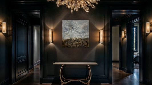 Abstrakte Kunst für Luxusimmobilien – Penthouse, Villa & Architektur - Sabine Runge Painting