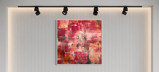Abstrakte Kunst Stockholm – Originalgemälde für nordische Luxus-Interiors - Sabine Runge Painting