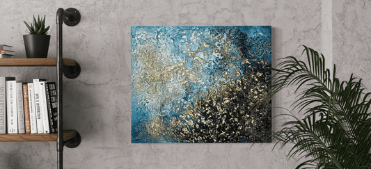 Abstrakte Kunst Zürich – Originalgemälde für stilvolle Interiors - Sabine Runge Painting