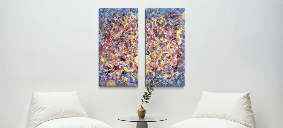 Die Sprache der Farben – wie abstrakte Kunst Emotionen weckt und Räume transformiert - Sabine Runge Painting