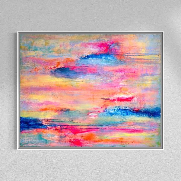 Abstraktes Gemälde kaufen - Monaco Affairs 100x80 cm