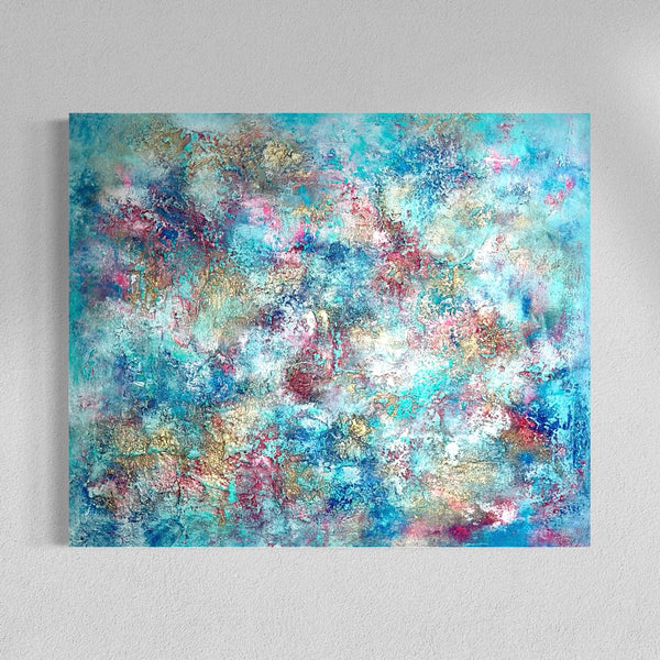 Abstraktes Gemälde kaufen - Dopamine Rush 120x100 cm