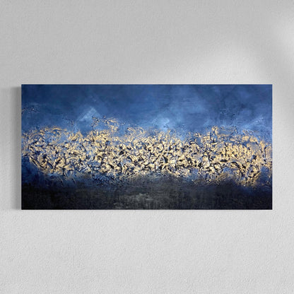 Abstraktes Gemälde kaufen - Cordilliera 120x60 cm - gemaelde - kaufen - sabine - runge - muenchen
