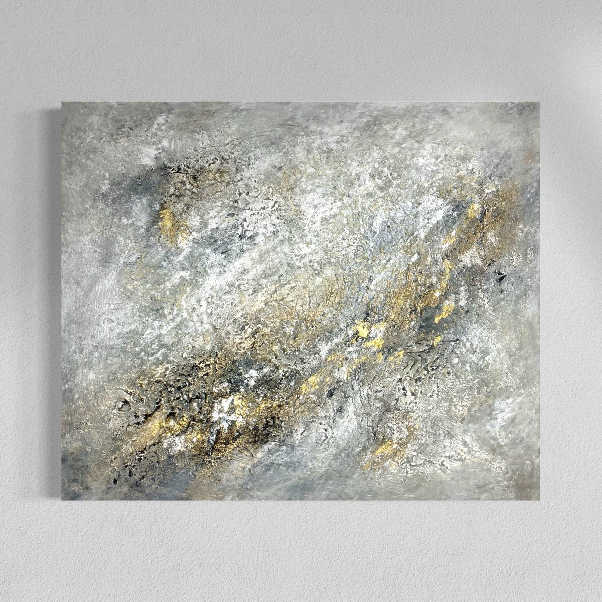 Abstraktes Gemälde kaufen - Intermezzo 120x100 cm - gemaelde - kaufen - sabine - runge - muenchen