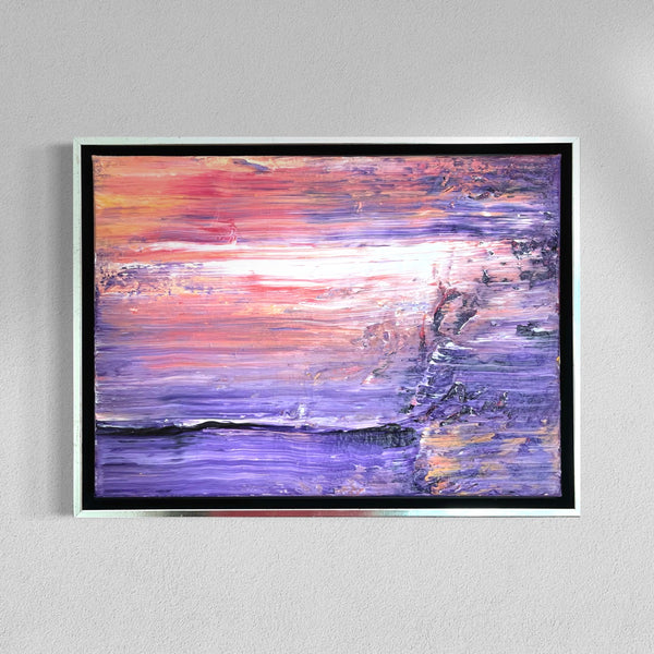 Abstraktes Gemälde kaufen - L'Éclat du Soir 40×30 cm