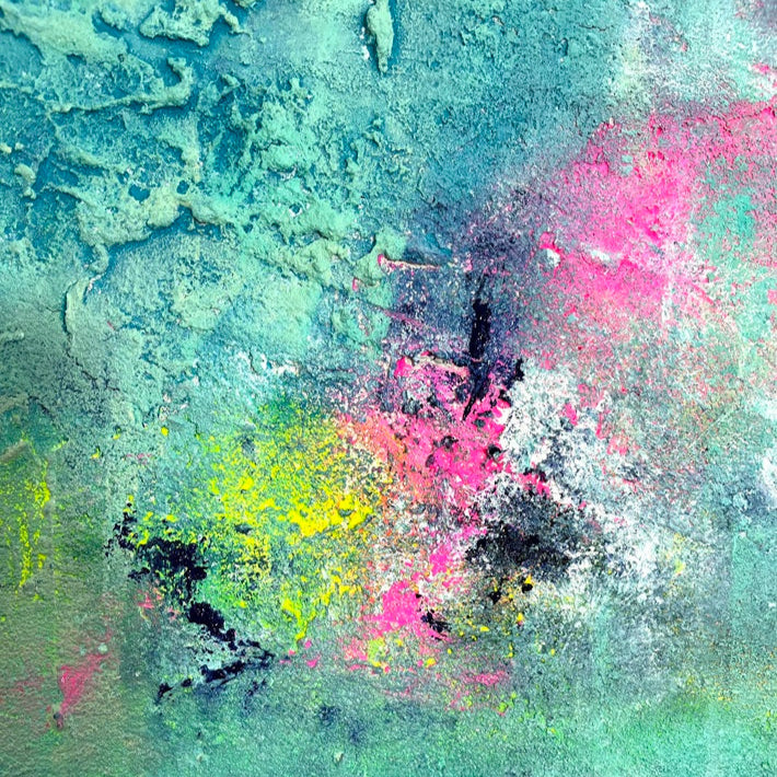 Lost_in_Paradise_Kunstwerk_neonfarben_pink_türkis