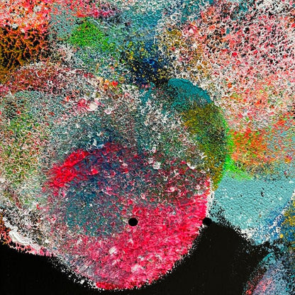 Abstrakte Kunst kaufen - Crazy Horse 79x20 cm - gemaelde - kaufen - sabine - runge - muenchen