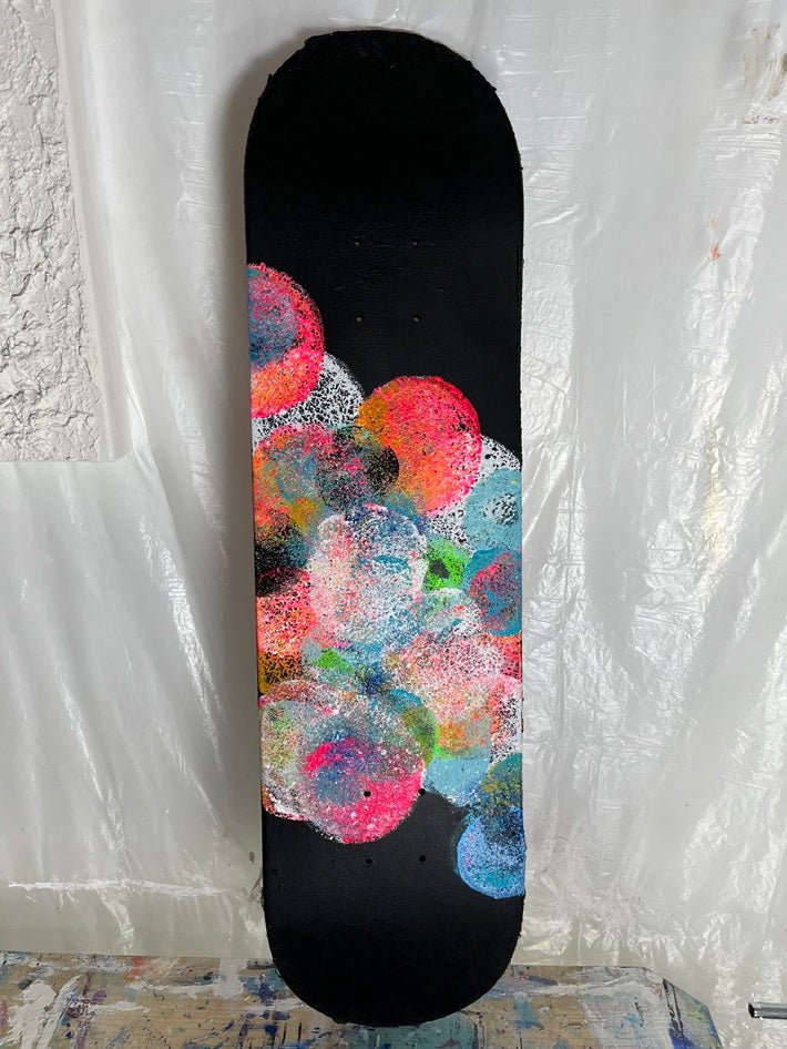 Abstrakte Kunst kaufen - Crazy Horse 79x20 cm - gemaelde - kaufen - sabine - runge - muenchen