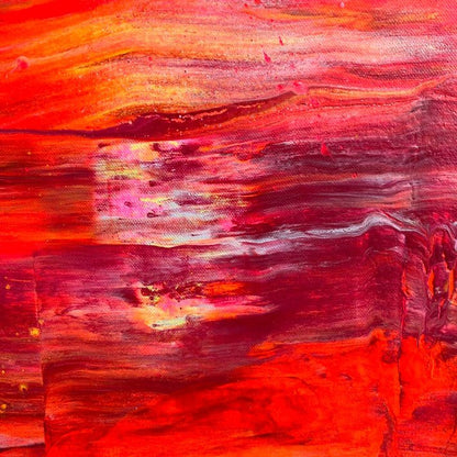 Abstraktes Gemälde kaufen - Adrenalin Flash 60x50 cm - gemaelde - kaufen - sabine - runge - muenchen