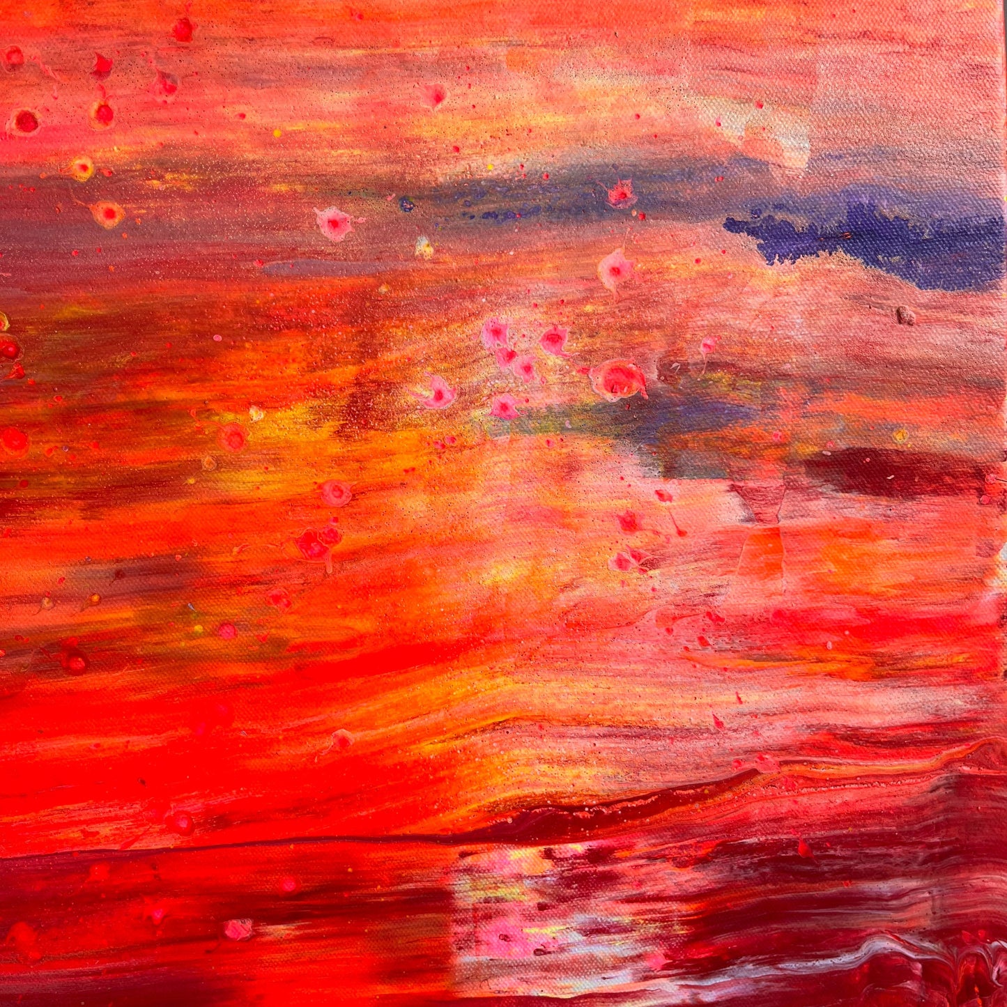 Abstraktes Gemälde kaufen - Adrenalin Flash 60x50 cm - gemaelde - kaufen - sabine - runge - muenchen
