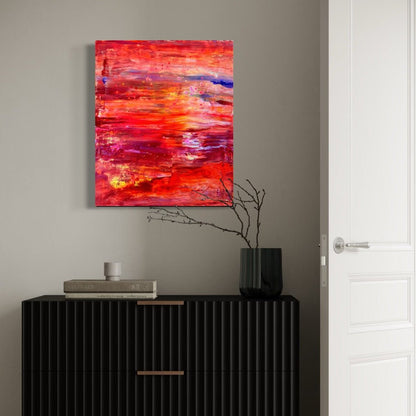 Abstraktes Gemälde kaufen - Adrenalin Flash 60x50 cm - gemaelde - kaufen - sabine - runge - muenchen