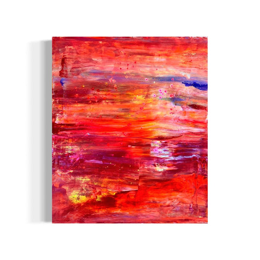 Abstraktes Gemälde kaufen - Adrenalin Flash 60x50 cm - gemaelde - kaufen - sabine - runge - muenchen