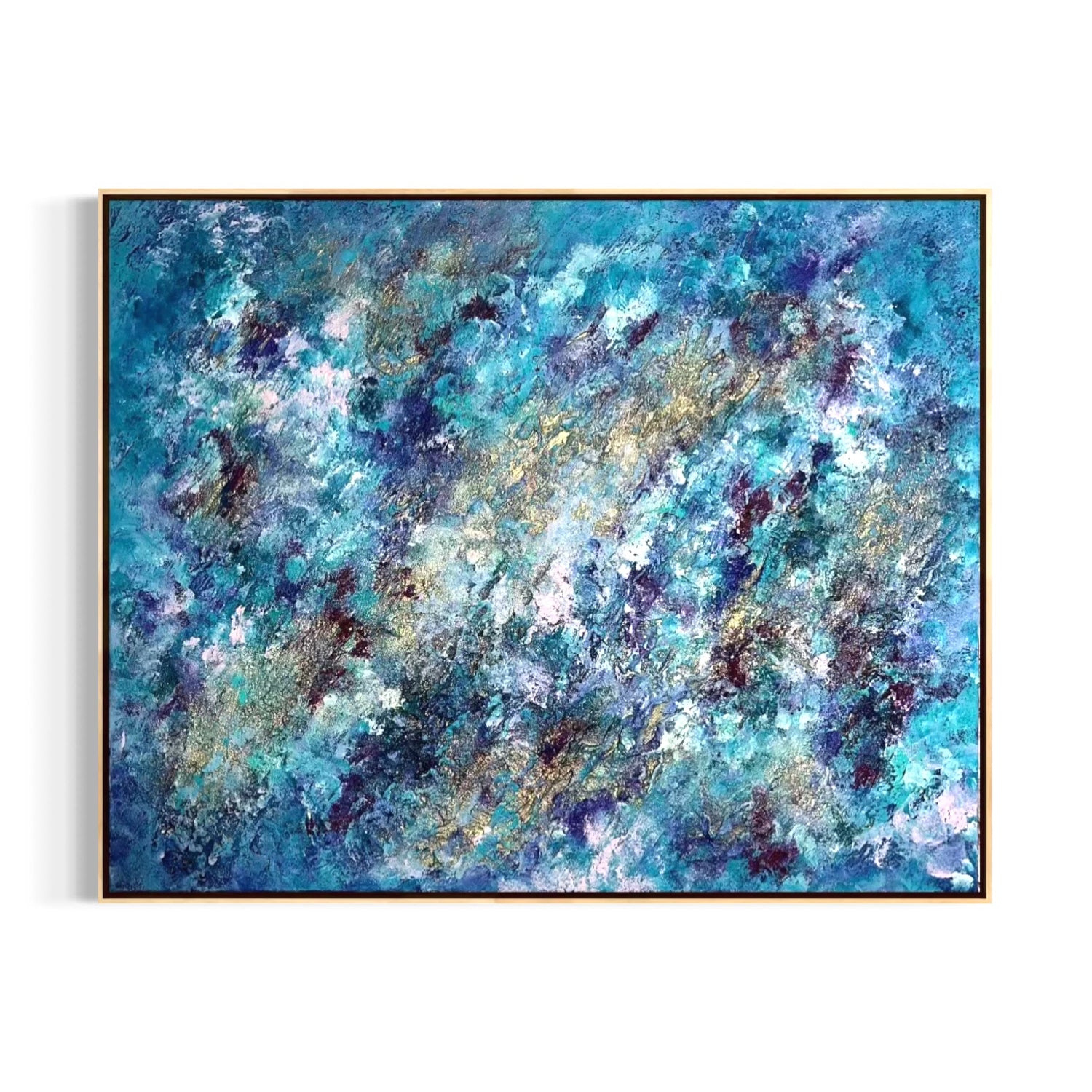 Abstraktes Gemälde kaufen - Alchemy of the Soul 100x80 cm - gemaelde - kaufen - sabine - runge - muenchen