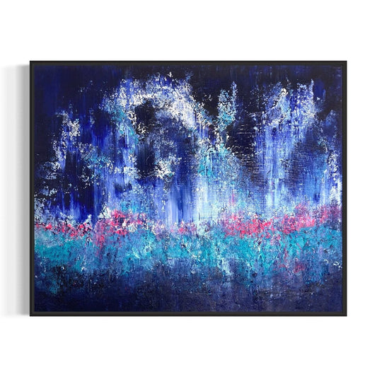 Abstraktes Gemälde kaufen - Cepheus 100x80 cm - gemaelde - kaufen - sabine - runge - muenchen