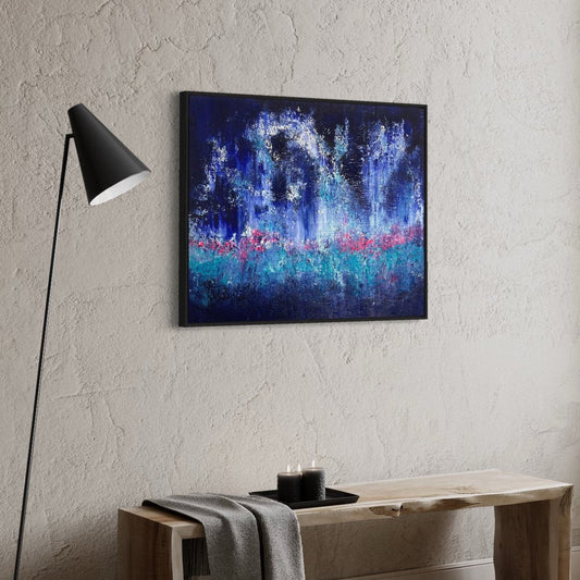 Abstraktes Gemälde kaufen - Cepheus 100x80 cm - gemaelde - kaufen - sabine - runge - muenchen