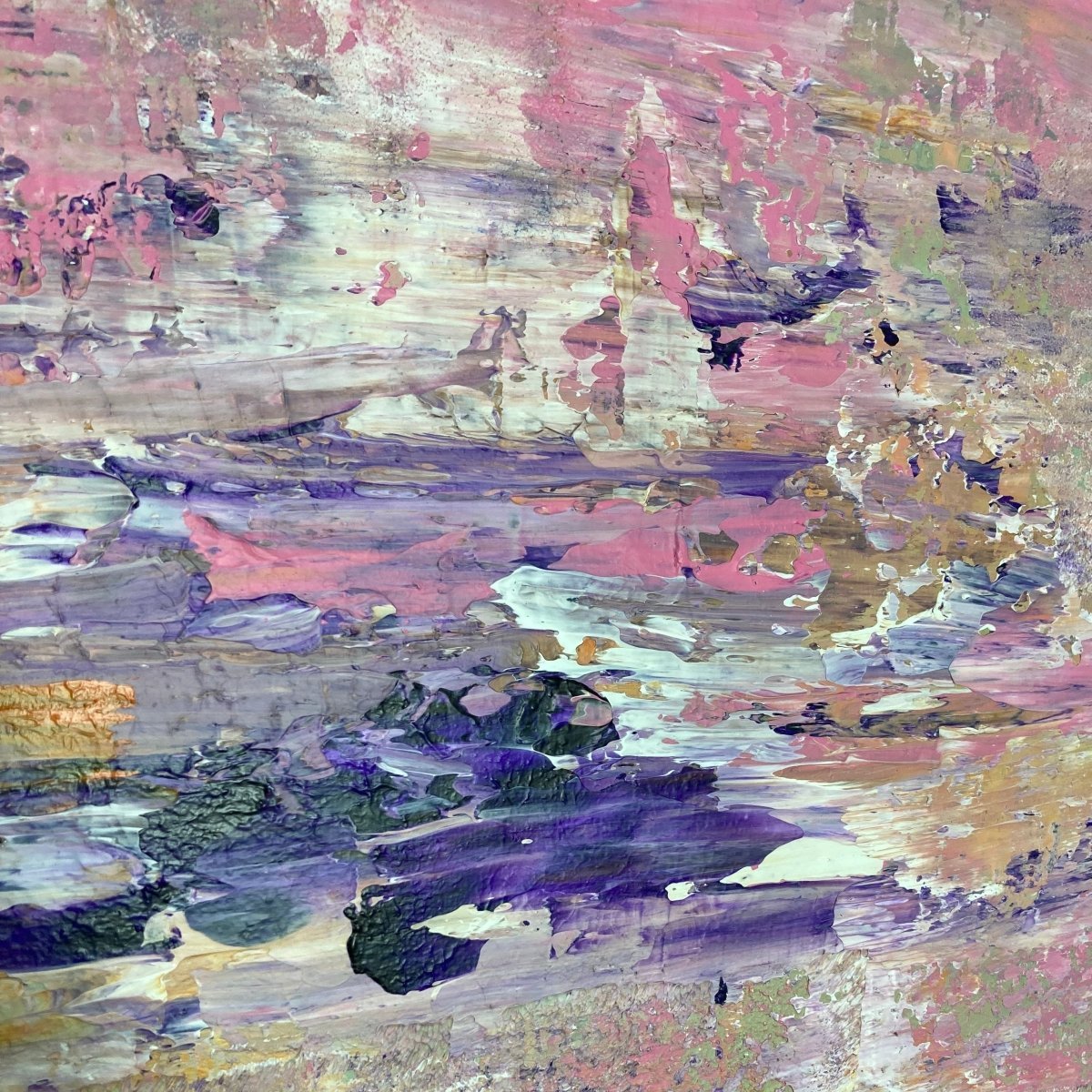 Abstraktes Gemälde kaufen - Chasing the Sun 120x100 cm - gemaelde - kaufen - sabine - runge - muenchen