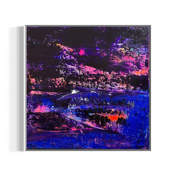 Abstraktes Gemälde kaufen - Dusk til Dawn 40x40 cm