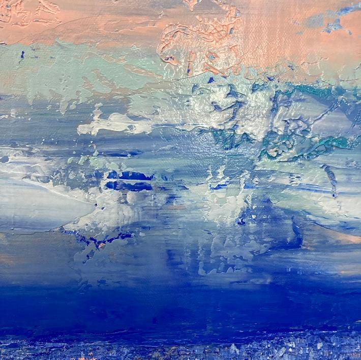 Abstraktes Gemälde kaufen - Elysian Sky 100x80 cm - gemaelde - kaufen - sabine - runge - muenchen