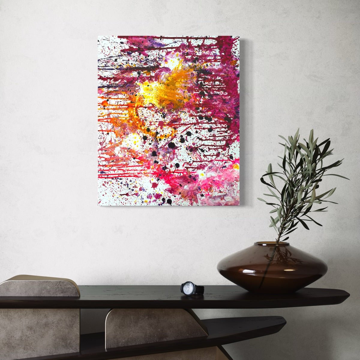 Abstraktes Gemälde kaufen - Endorphin Drift 60x50 cm - gemaelde - kaufen - sabine - runge - muenchen