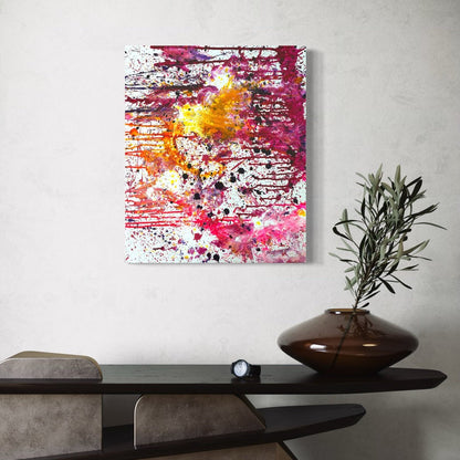 Abstraktes Gemälde kaufen - Endorphin Drift 60x50 cm - gemaelde - kaufen - sabine - runge - muenchen