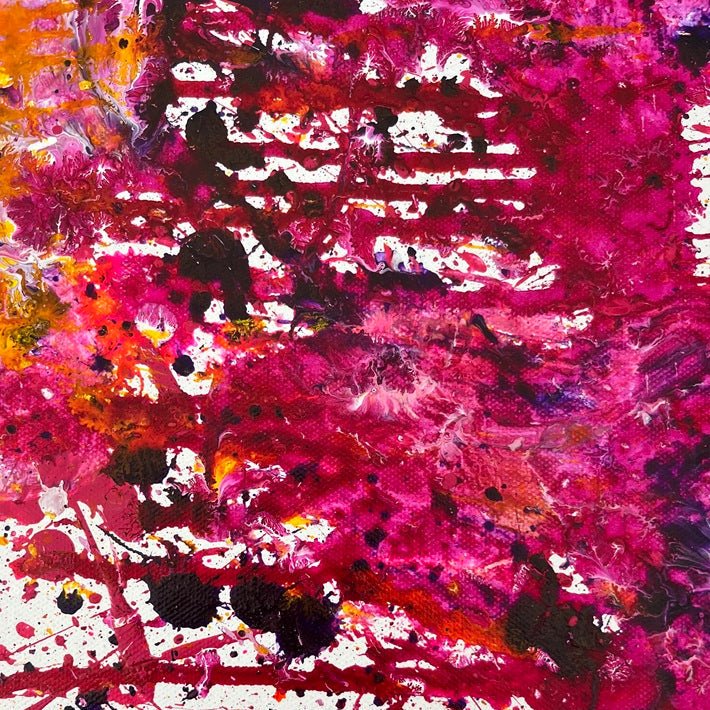 Abstraktes Gemälde kaufen - Endorphin Drift 60x50 cm - gemaelde - kaufen - sabine - runge - muenchen