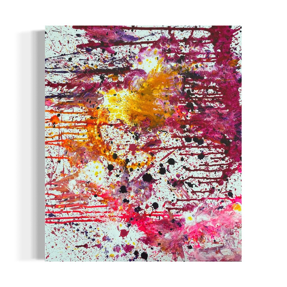 Abstraktes Gemälde kaufen - Endorphin Drift 60x50 cm - gemaelde - kaufen - sabine - runge - muenchen