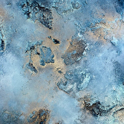 Abstraktes Gemälde kaufen - Ethereal Genesis 80x80 cm - gemaelde - kaufen - sabine - runge - muenchen
