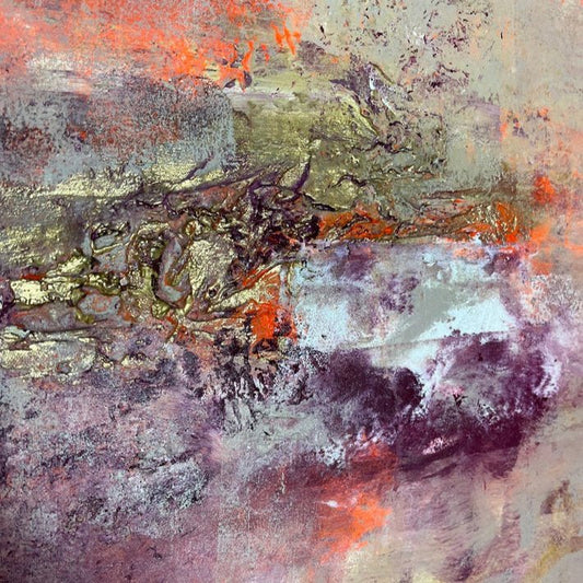 Abstraktes Gemälde kaufen - Flames of Renewal 100x80 cm - gemaelde - kaufen - sabine - runge - muenchen