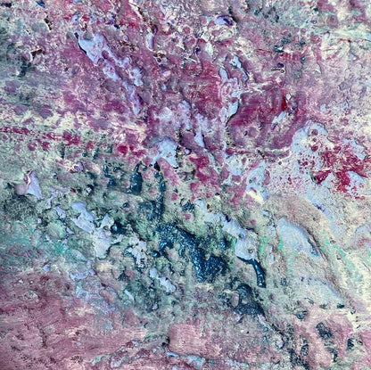 Abstraktes Gemälde kaufen - Key West 120x120 cm - gemaelde - kaufen - sabine - runge - muenchen