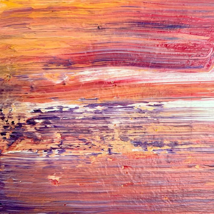 Abstraktes Gemälde kaufen - L'Éclat du Soir 40×30 cm - gemaelde - kaufen - sabine - runge - muenchen