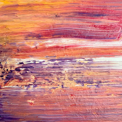 Abstraktes Gemälde kaufen - L'Éclat du Soir 40×30 cm - gemaelde - kaufen - sabine - runge - muenchen