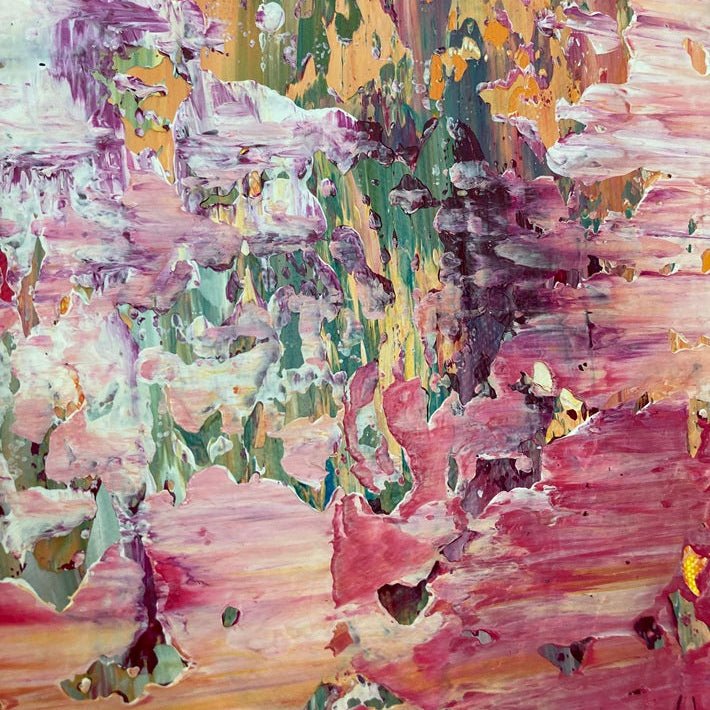 Abstraktes Gemälde kaufen - Metropolitan Flair 100x100 cm - gemaelde - kaufen - sabine - runge - muenchen