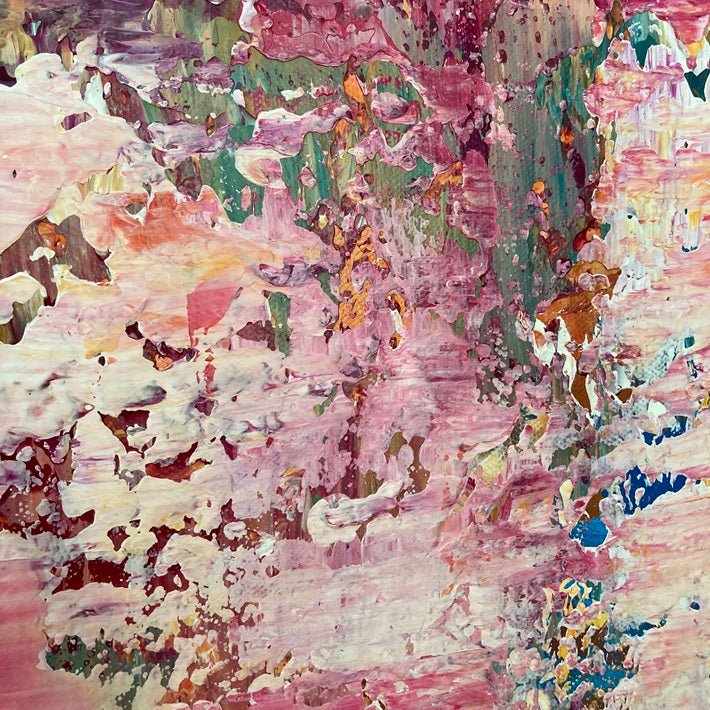 Abstraktes Gemälde kaufen - Metropolitan Flair 100x100 cm - gemaelde - kaufen - sabine - runge - muenchen