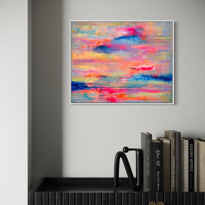Abstraktes Gemälde kaufen - Monaco Affairs 100x80 cm - gemaelde - kaufen - sabine - runge - muenchen
