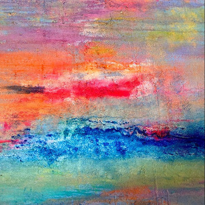Abstraktes Gemälde kaufen - Monaco Affairs 100x80 cm - gemaelde - kaufen - sabine - runge - muenchen