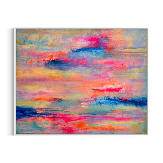Abstraktes Gemälde kaufen - Monaco Affairs 100x80 cm - gemaelde - kaufen - sabine - runge - muenchen