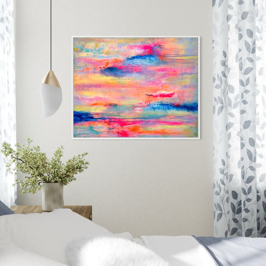 Abstraktes Gemälde kaufen - Monaco Affairs 100x80 cm - gemaelde - kaufen - sabine - runge - muenchen