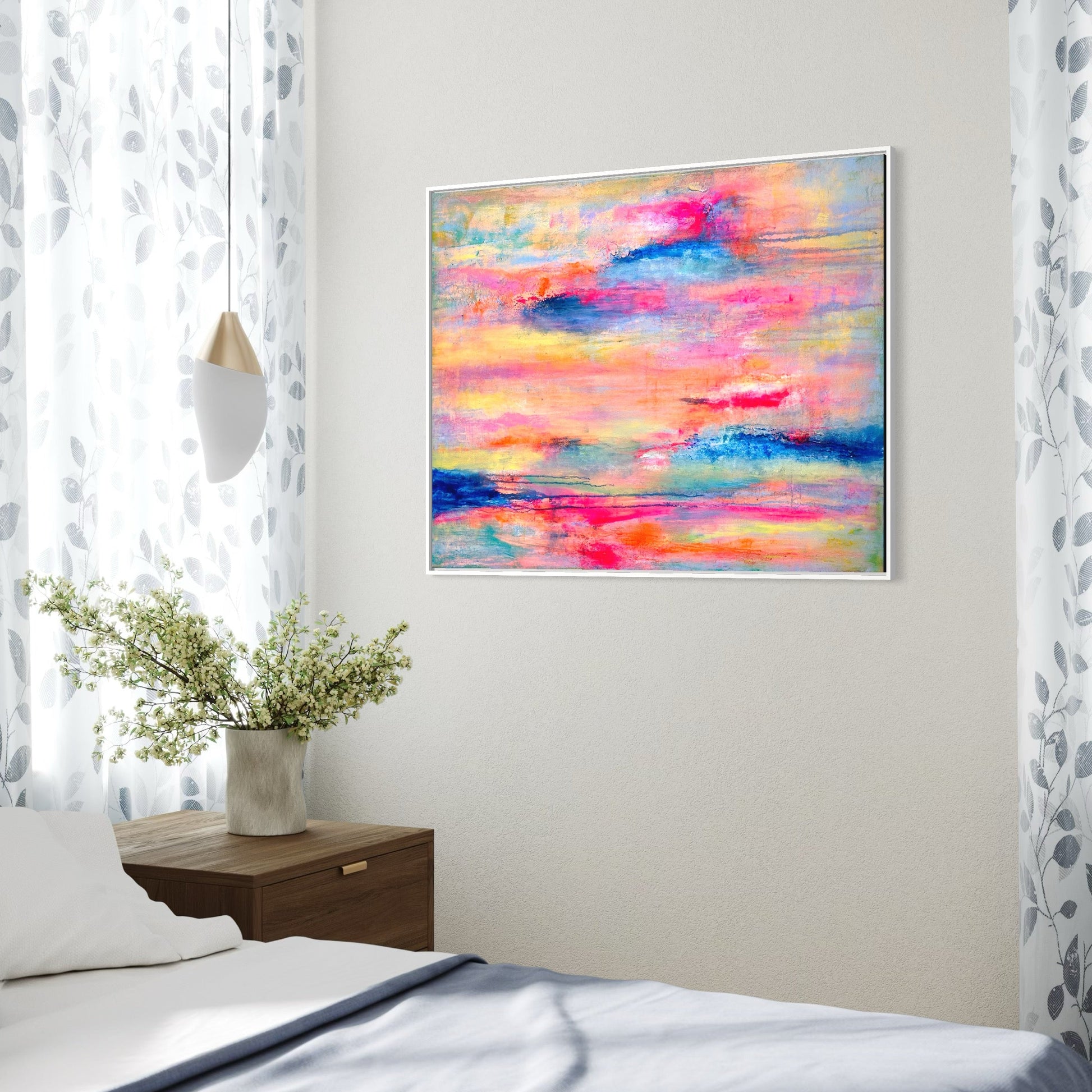 Abstraktes Gemälde kaufen - Monaco Affairs 100x80 cm - gemaelde - kaufen - sabine - runge - muenchen