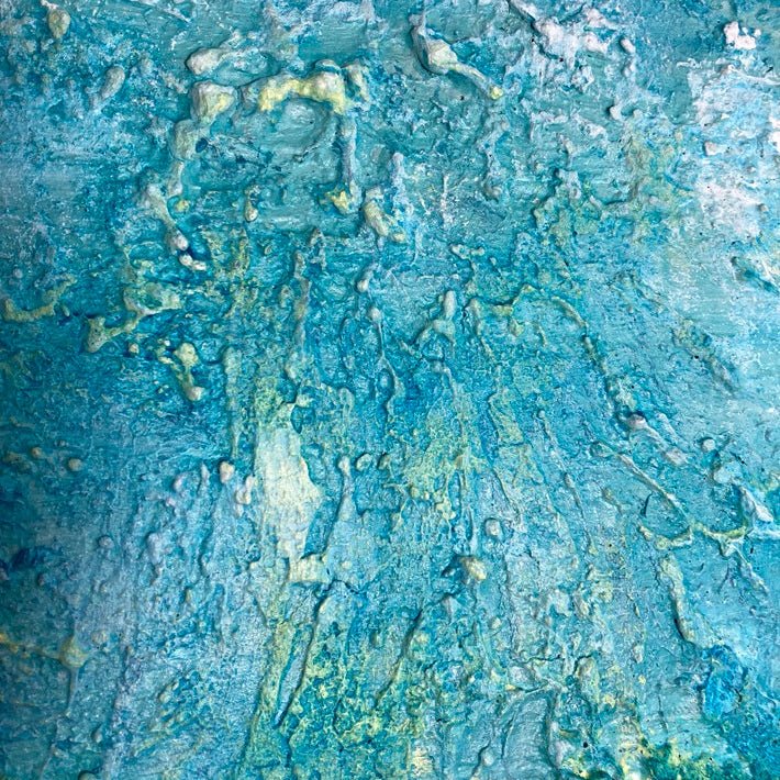 Abstraktes Gemälde kaufen - Ocean of Clouds 60x60 cm - gemaelde - kaufen - sabine - runge - muenchen