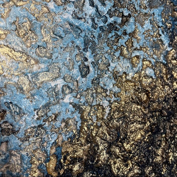 Abstraktes Gemälde kaufen - Shifting Horizons 60x50 cm - gemaelde - kaufen - sabine - runge - muenchen