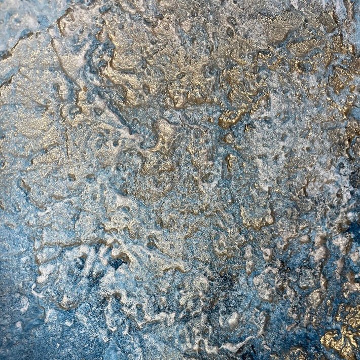 Abstraktes Gemälde kaufen - Shifting Horizons 60x50 cm - gemaelde - kaufen - sabine - runge - muenchen