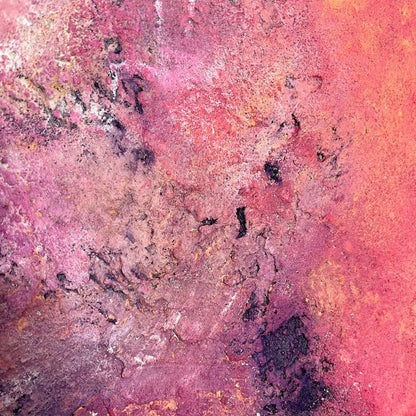 Abstraktes Gemälde kaufen - Silent Intensity 100x100 cm - gemaelde - kaufen - sabine - runge - muenchen