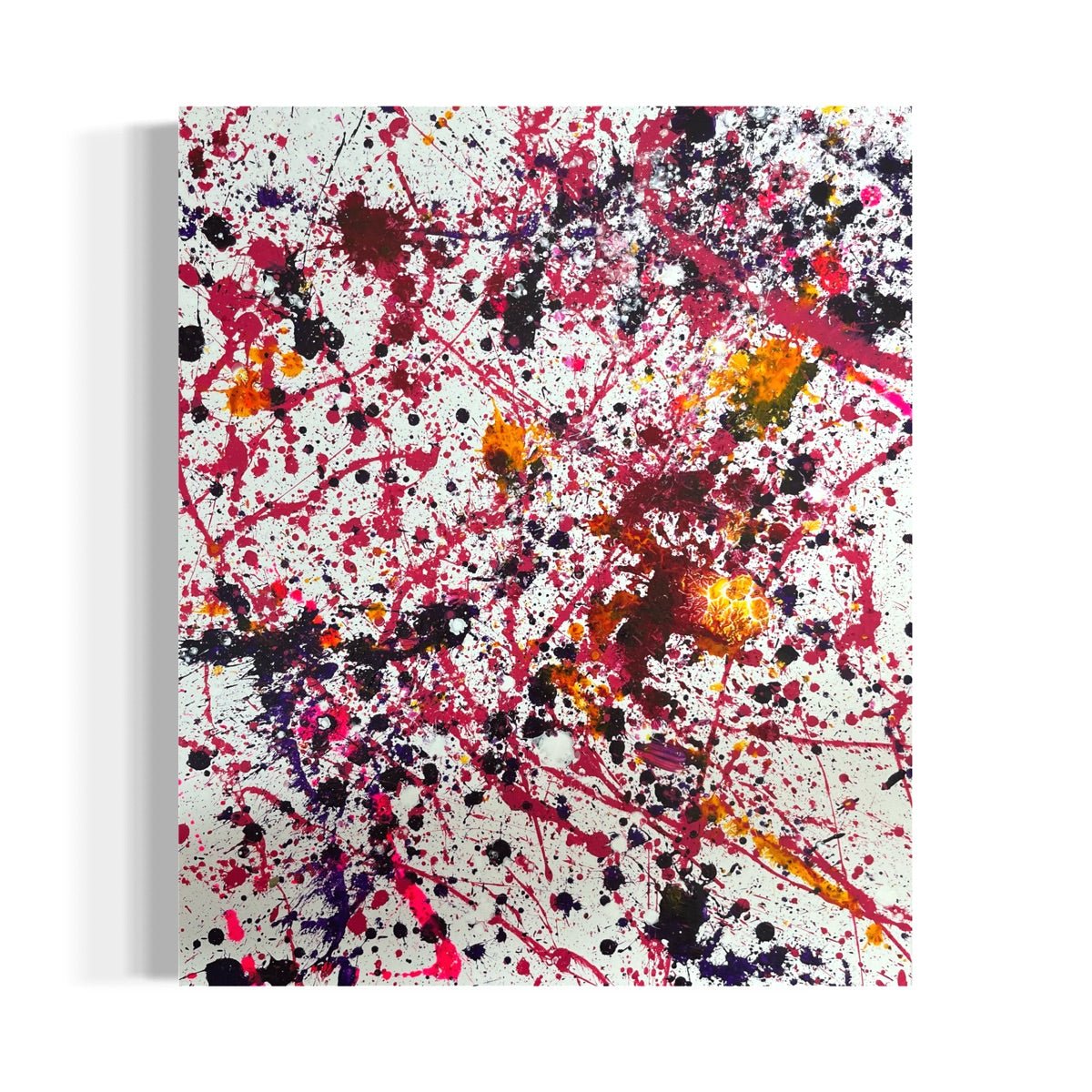 Abstraktes Gemälde kaufen - Synaptic Resonance 60x50 cm - gemaelde - kaufen - sabine - runge - muenchen