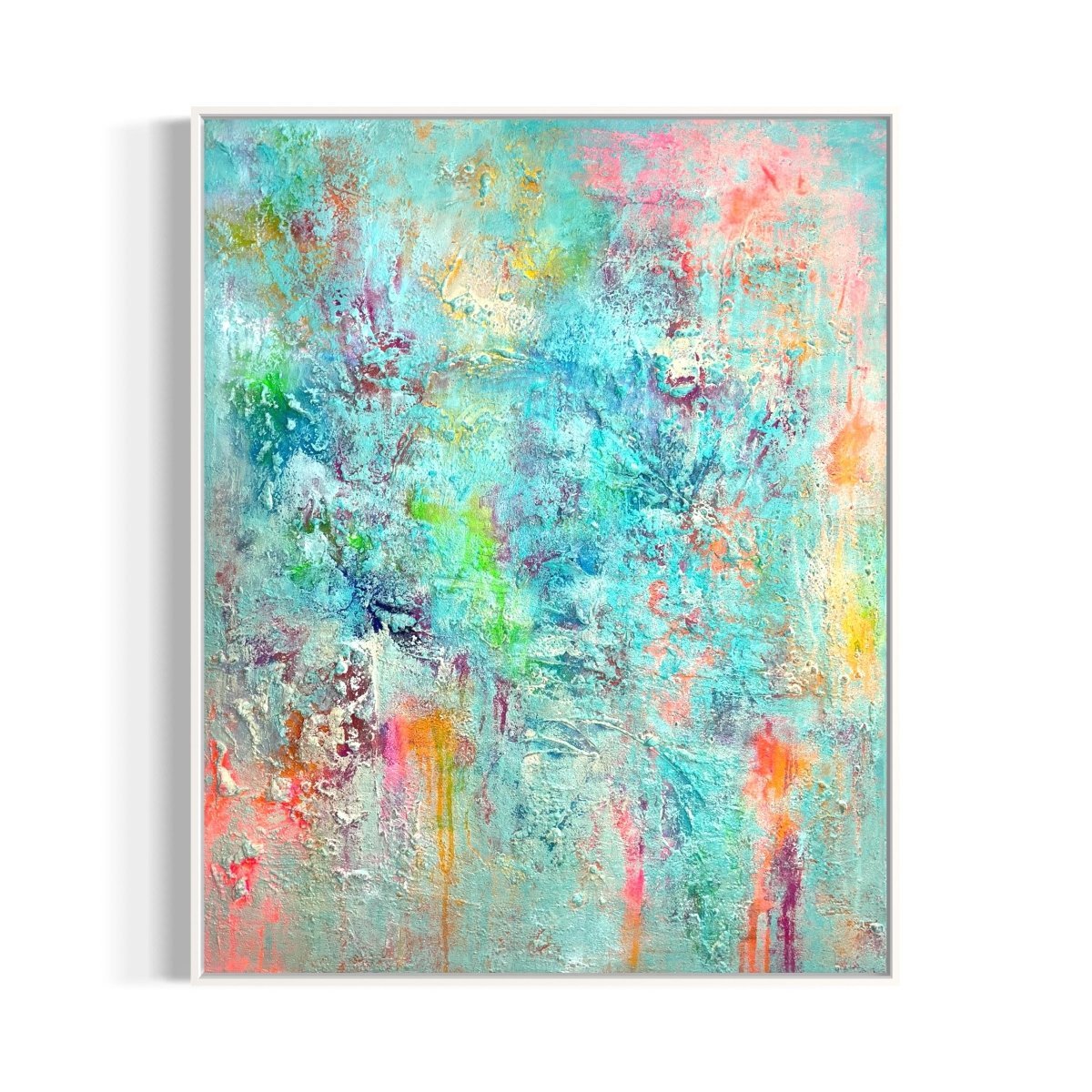 Abstraktes Gemälde kaufen - Urban Spirit 100x80 cm - gemaelde - kaufen - sabine - runge - muenchen