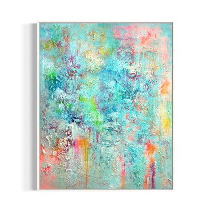 Abstraktes Gemälde kaufen - Urban Spirit 100x80 cm - gemaelde - kaufen - sabine - runge - muenchen